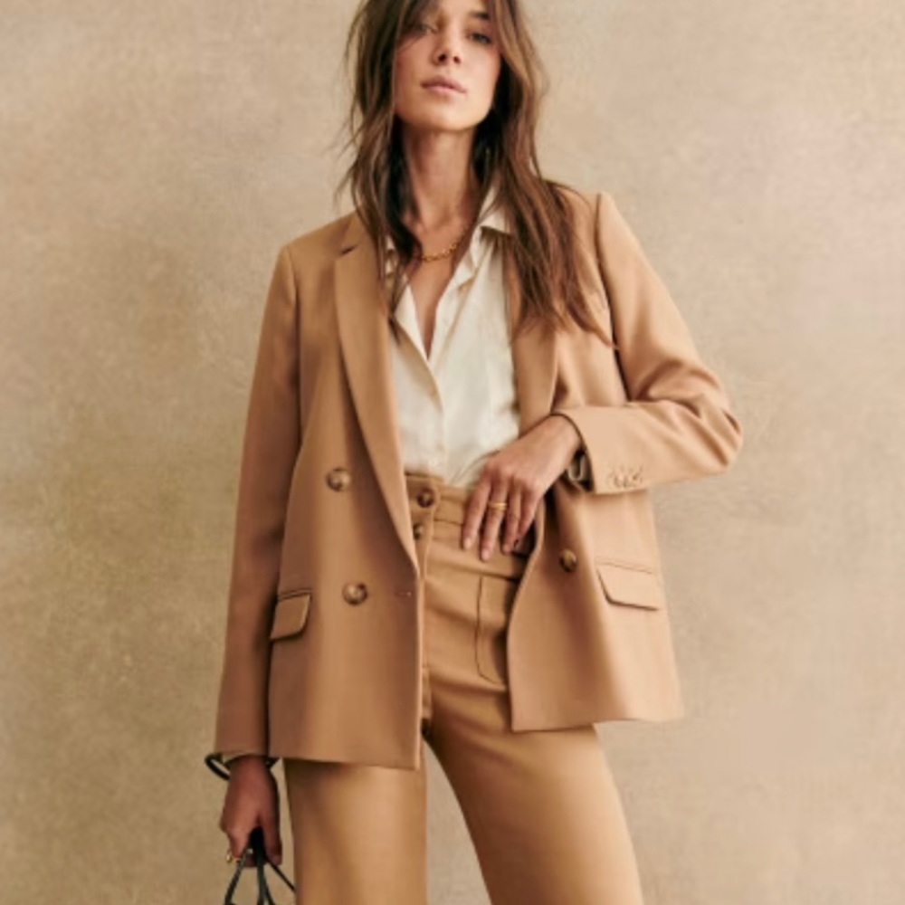 Sézane Christie Jacket— Camel